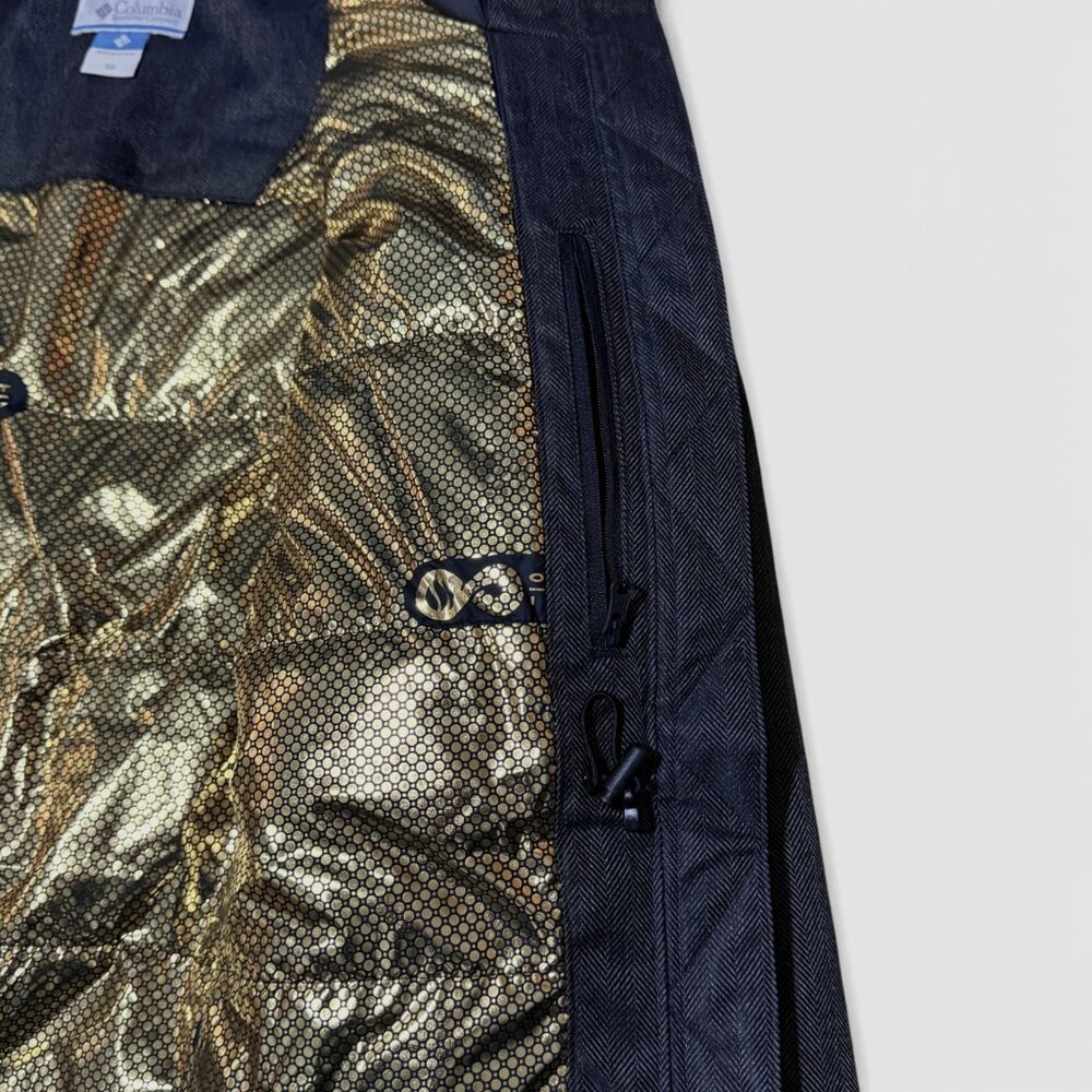 New Columbia Portland Point Parka Women's XS Black Herringbone Hooded Jacket - Picture 12 of 15